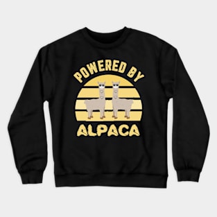 Powered By Alpaca Crewneck Sweatshirt